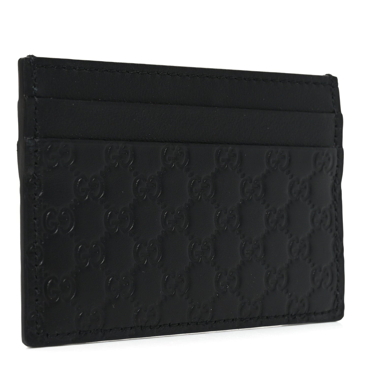 Microguccissima Card Holder Black