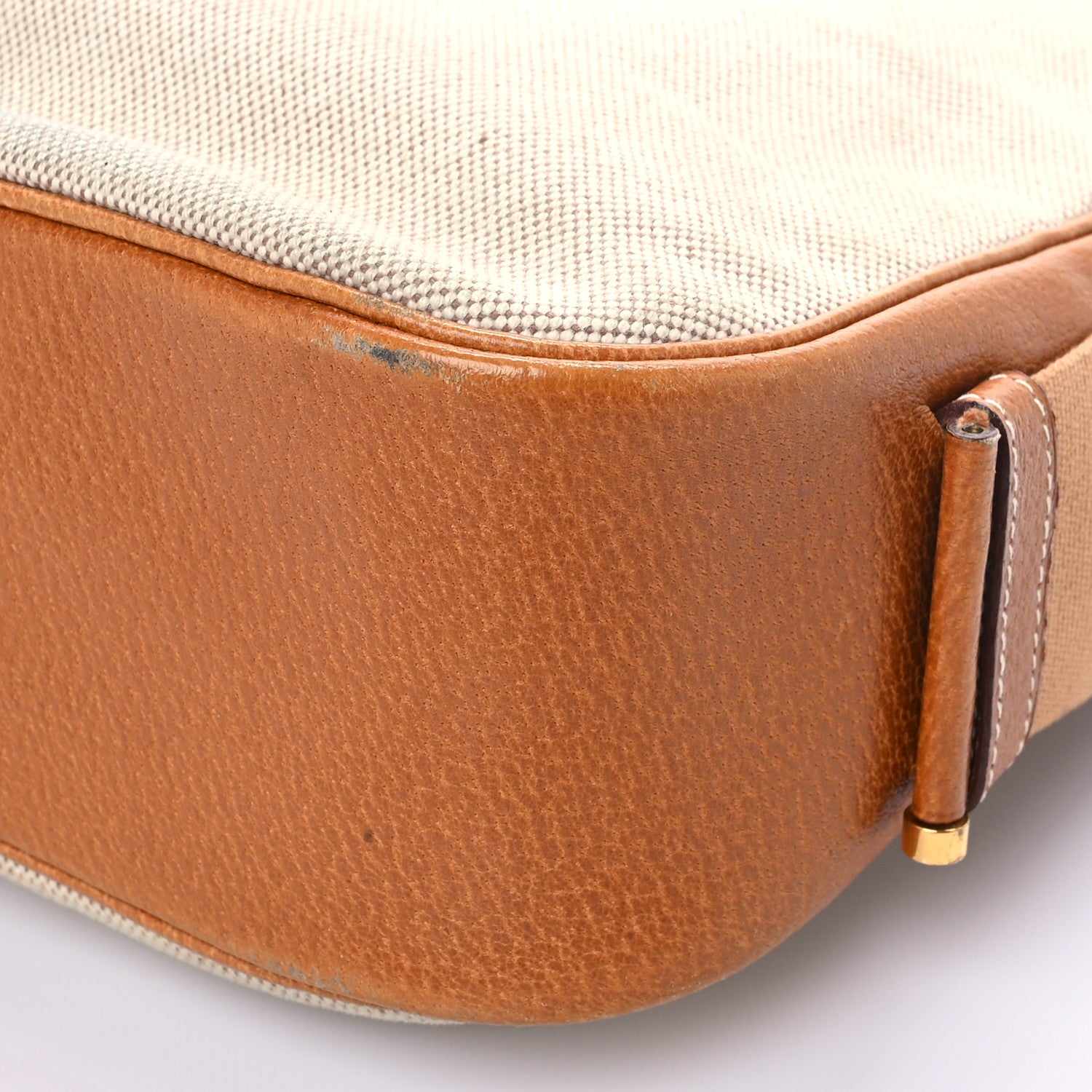Hermes Toile Peau Porc Tsako Gold 10 of 14