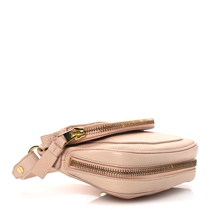 Tom Ford Pebbled Calfskin Jennifer Mini Crossbody Bag Blush Nude 4 of 12