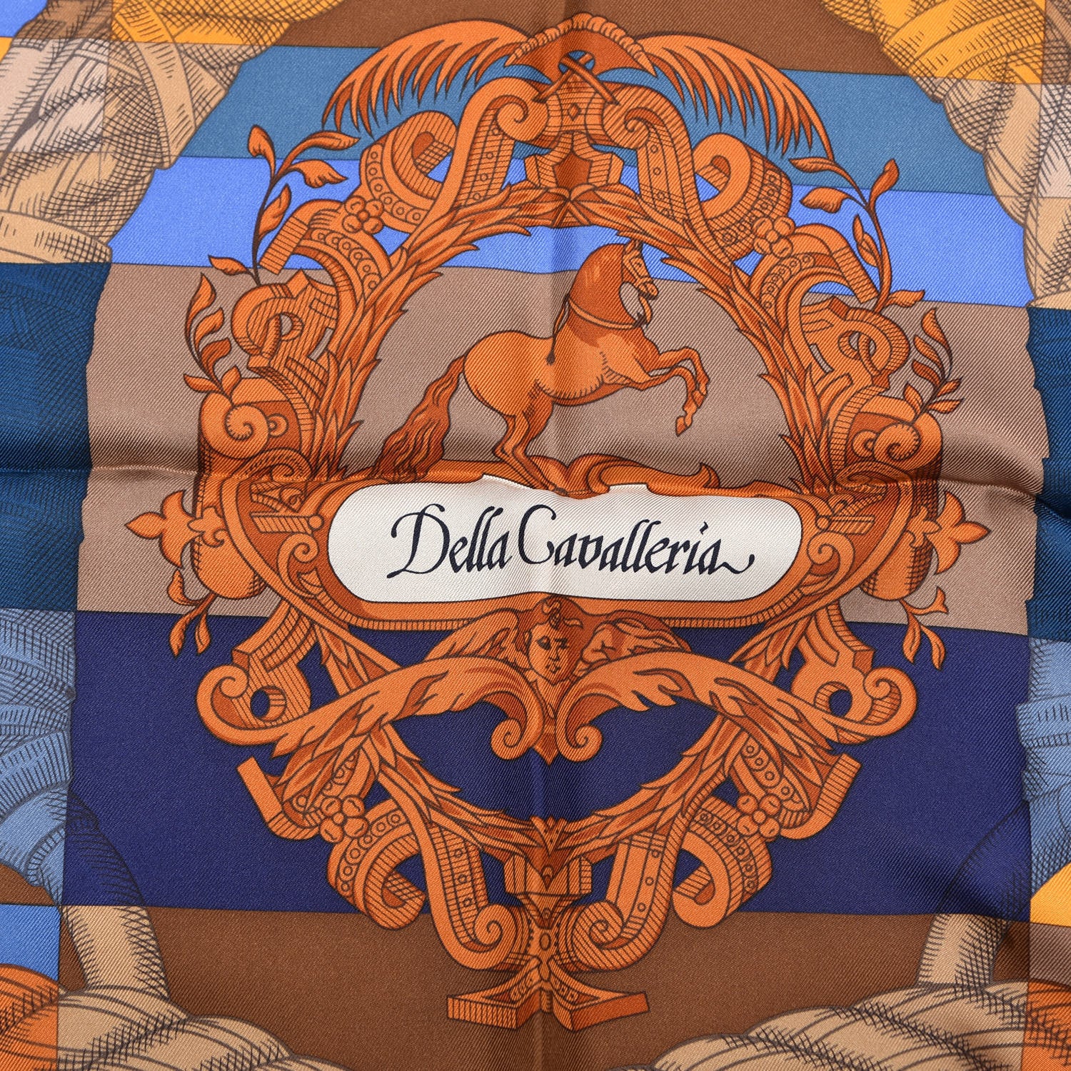 Hermes Silk Della Cavalleria Scarf 90 4 of 8