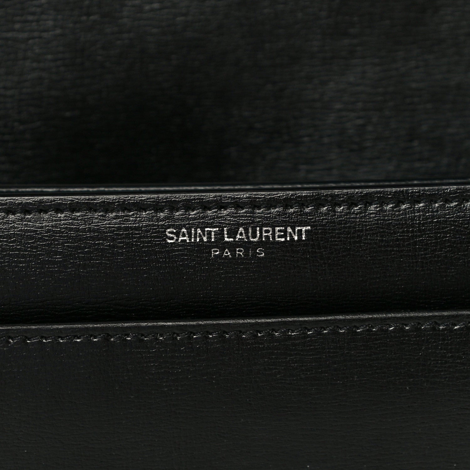 Saint Laurent Calfskin Medium Monogram Sunset Black 7 of 12