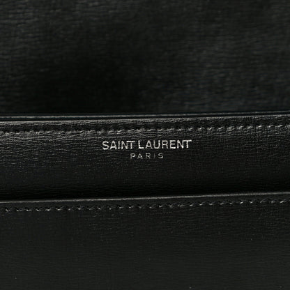 Saint Laurent Calfskin Medium Monogram Sunset Black 7 of 12