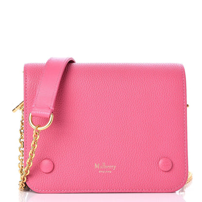 Mulberry Small Classic Grain Calfskin Clifton Flap Candy 1 of 7
