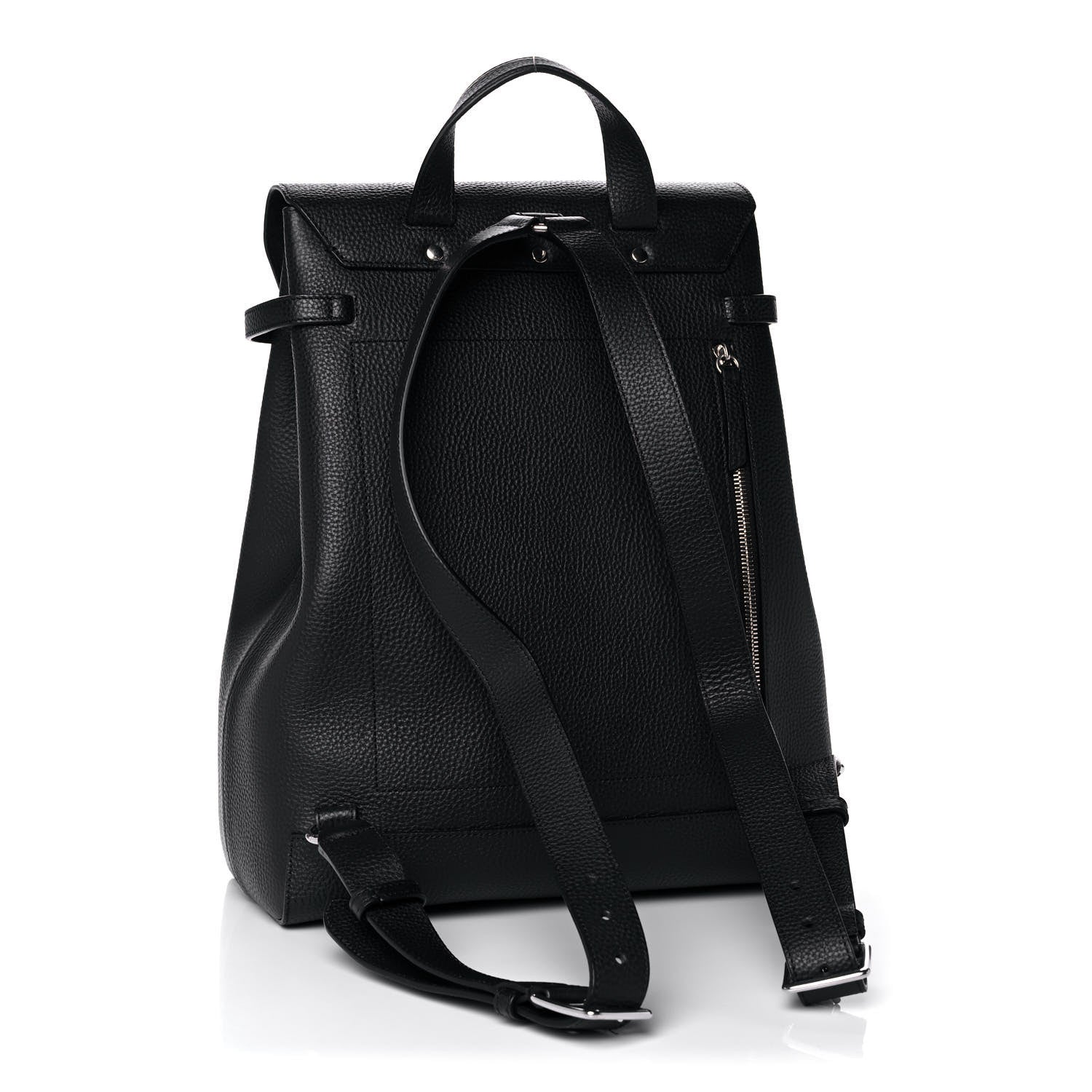 Mulberry Classic Grain Calfskin Chiltern Backpack Black 2 of 12