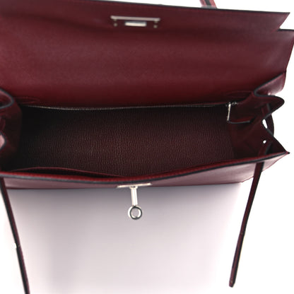 Hermes Epsom Kelly Sellier 28 Rouge H 5 of 10