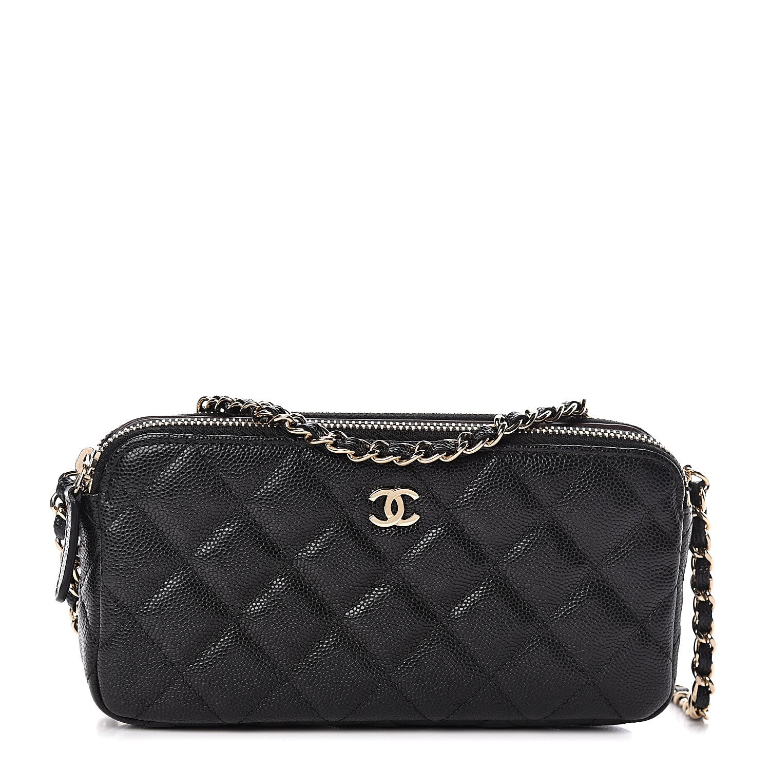 Chanel Caviar Quilted Small Clutch With Chain Black 1 of 11