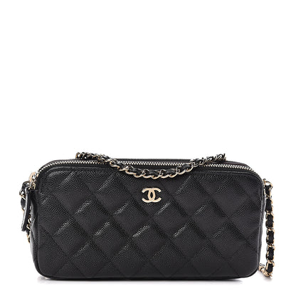 Chanel Caviar Quilted Small Clutch With Chain Black 1 of 11