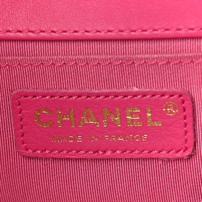 Chanel Lambskin Quilted Medium Boy Flap Pink 5 of 15