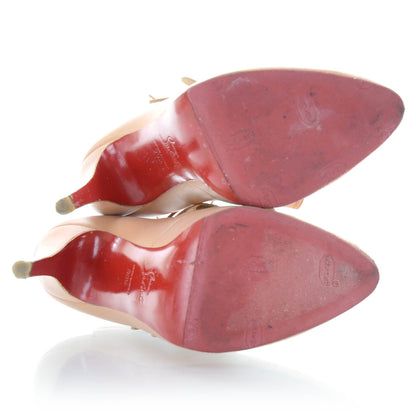 Christian Louboutin Nappa Dillian 120 Pumps 38.5 Blush 5 of 6