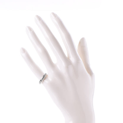 Tiffany Platinum Diamond Princess Half Circle Lucida Wedding Band Ring 46.8 4 2 of 5