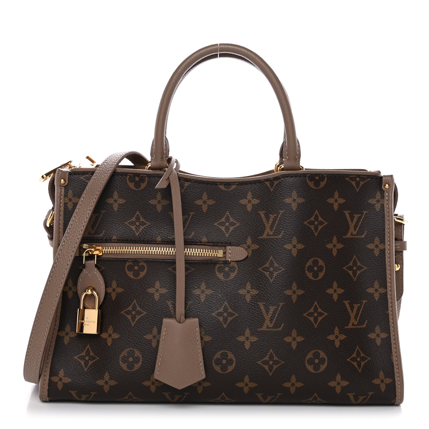 Louis Vuitton Monogram Popincourt PM Taupe Glace 1 of 10