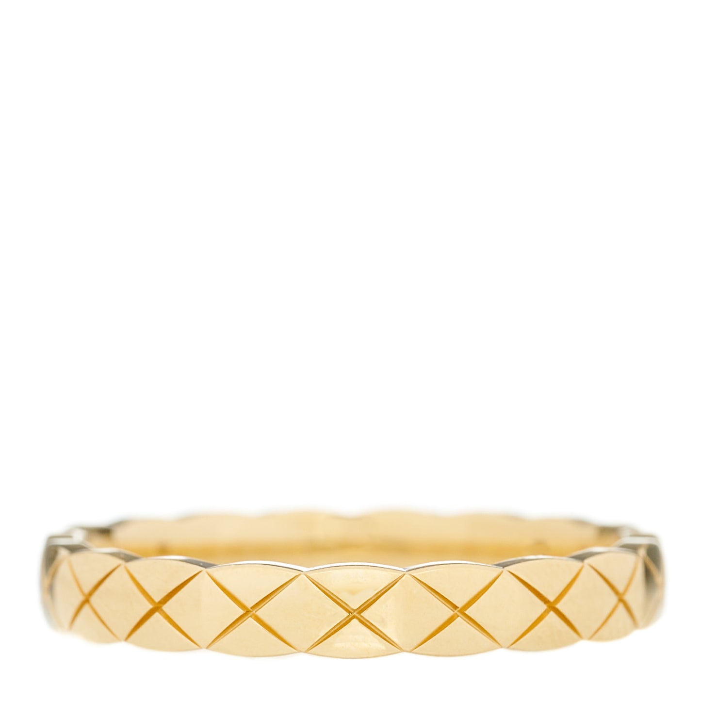 18K Yellow Gold Mini Coco Crush Ring 57 8