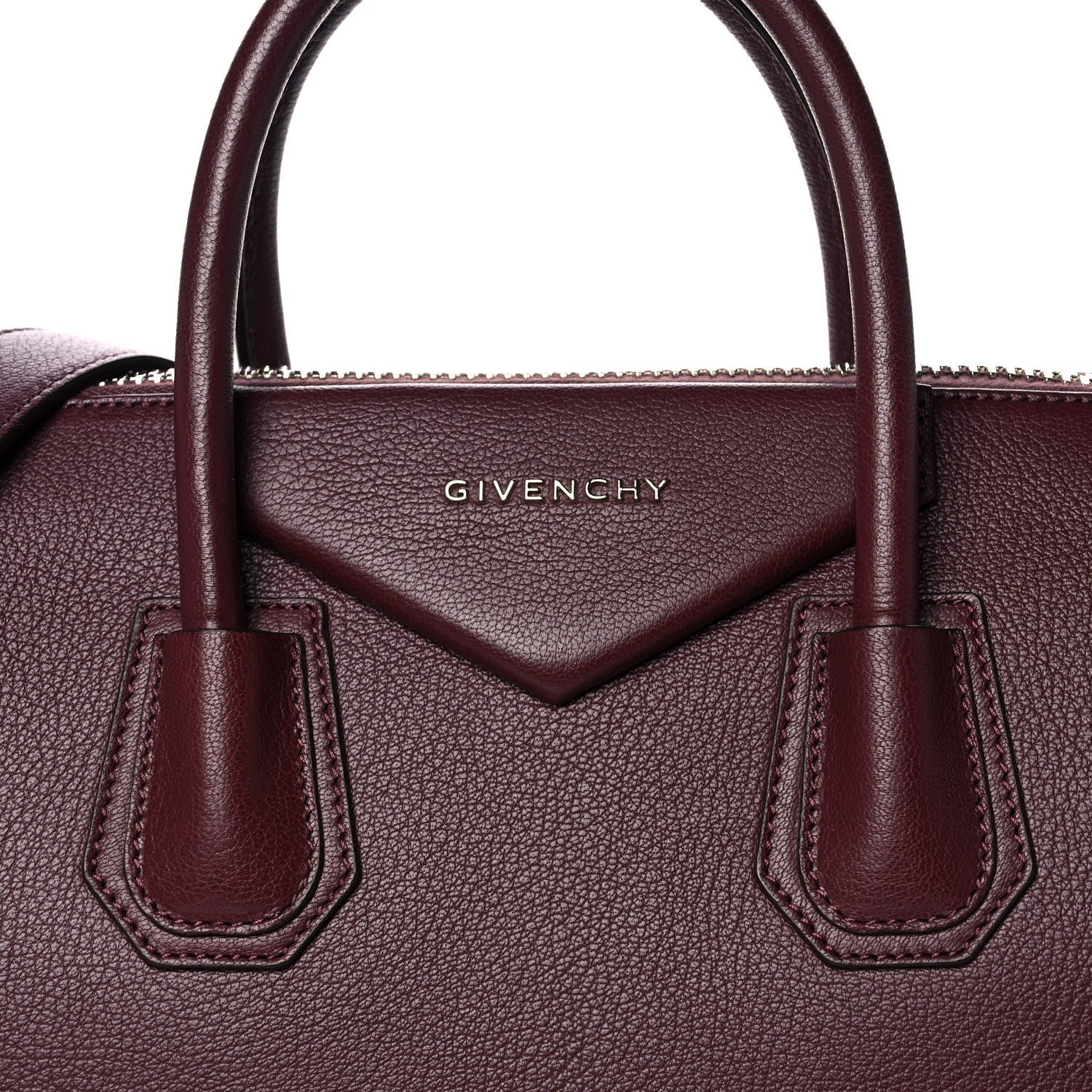 Givenchy Sugar Goatskin Medium Antigona Oxblood 8 of 15