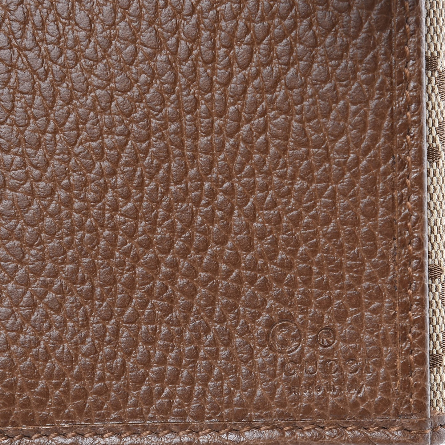 Monogram Continental Flap Wallet Brown