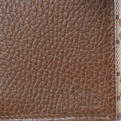Gucci Monogram Continental Flap Wallet Brown 6 of 7