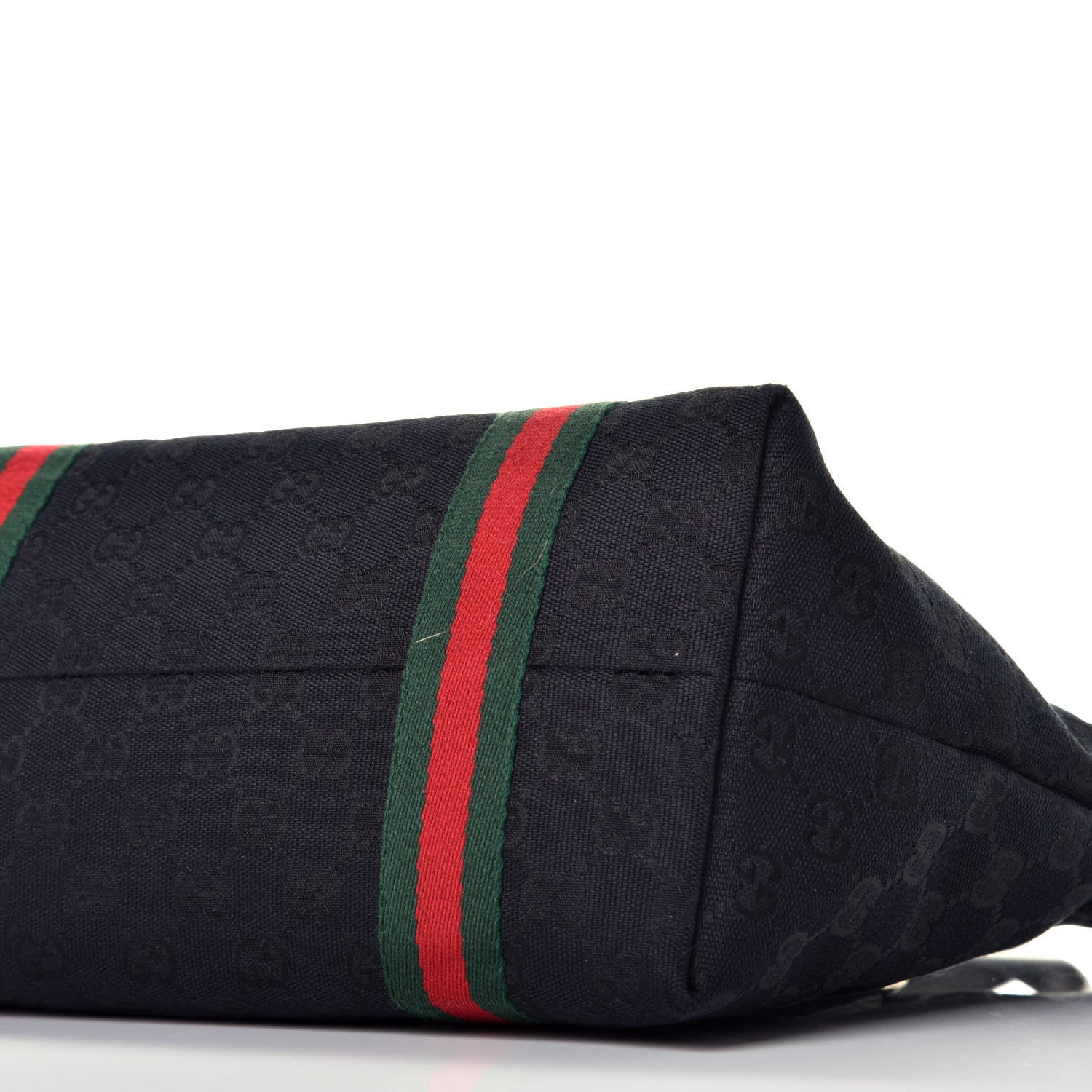 Gucci Monogram Medium Jolicoeur Tote Black 14 of 17