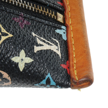 Louis Vuitton Monogram Multicolor Berlingot Coin Purse Black 6 of 10