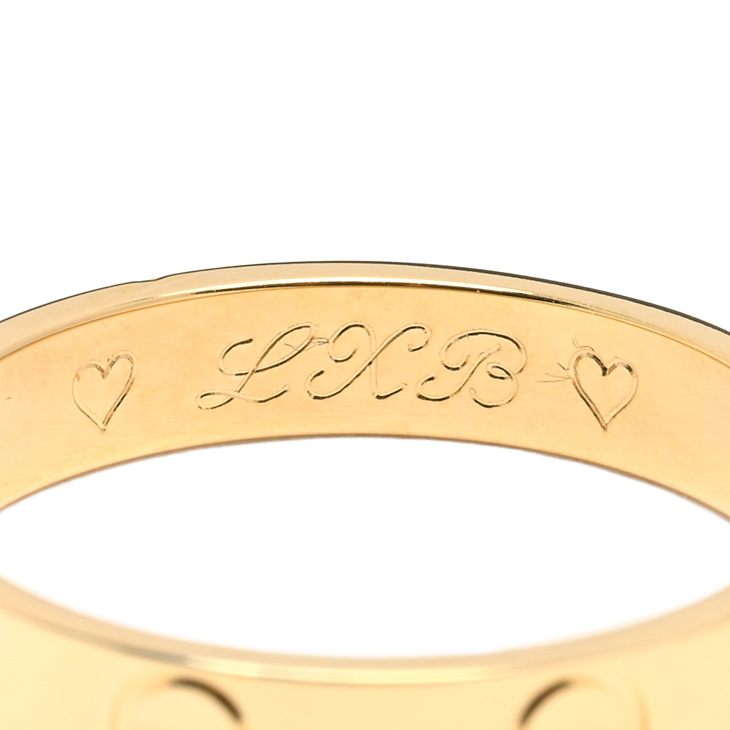 Cartier 18K Yellow Gold 3.5mm LOVE Wedding Band Ring 52 6 3 of 4