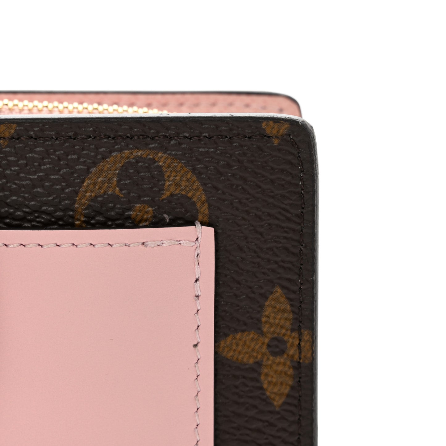 Monogram Juliette Wallet Rose Ballerine