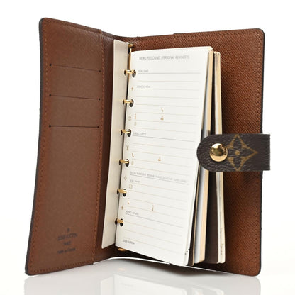 Louis Vuitton Monogram Small Ring Agenda Cover 5 of 6
