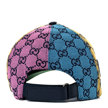 Gucci Monogram Multicolor Baseball Hat XL 60 Multicolor 4 of 10