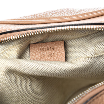 Gucci Pebbled Calfskin Small Soho Disco Bag Rose Beige 7 of 12