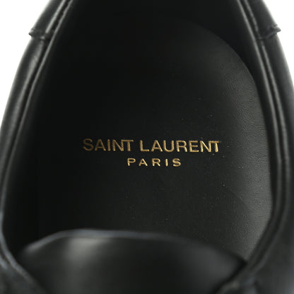 Saint Laurent Calfskin Mens Andy Low Top Sneakers 47 Black 7 of 8