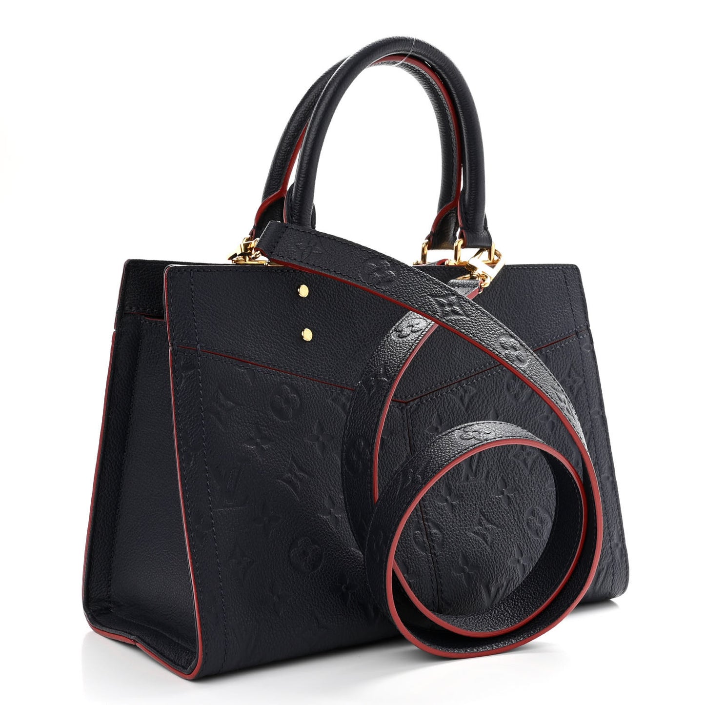 Empreinte Sully PM Marine Rouge