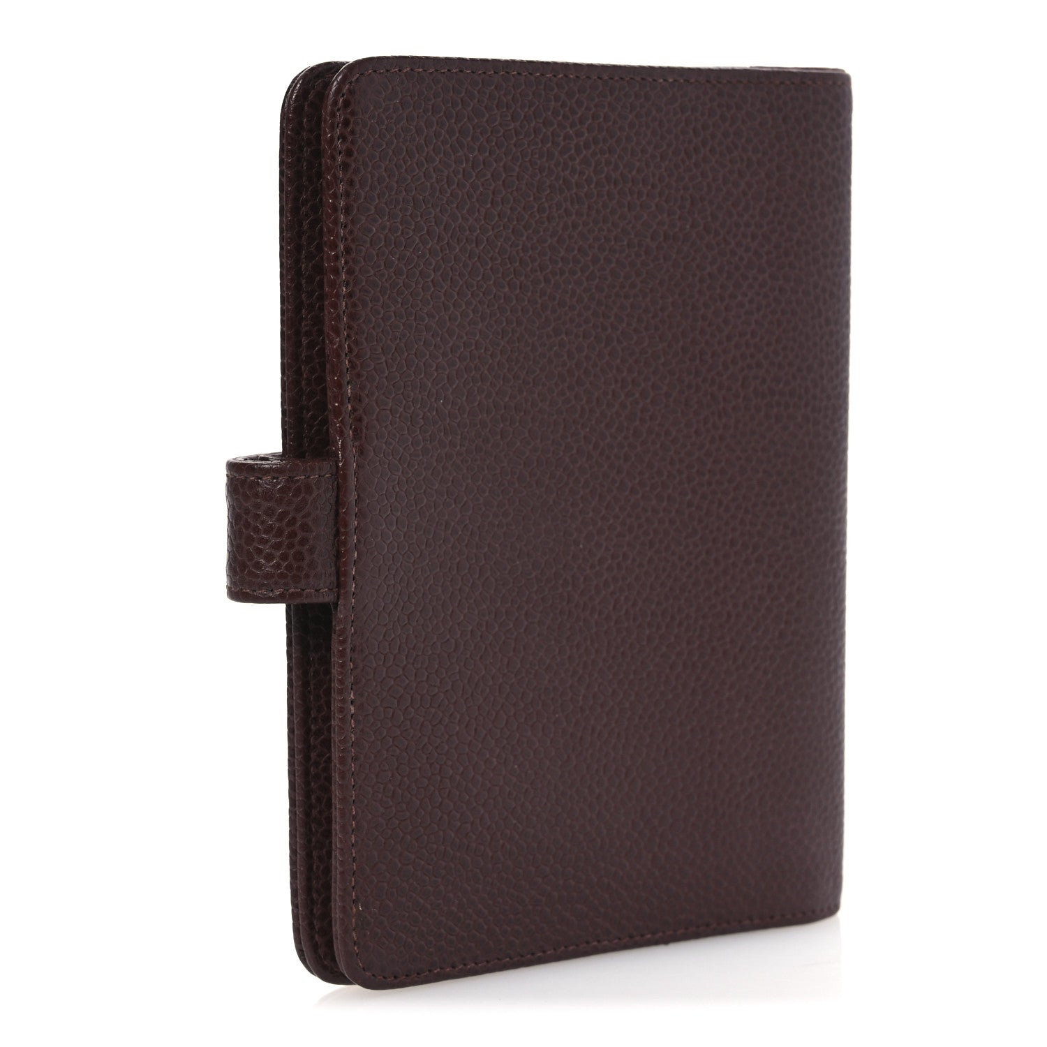 Chanel Caviar CC Small Ring Agenda Planner Brown 3 of 8