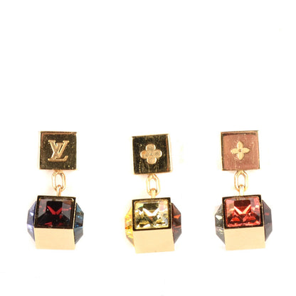Louis Vuitton Swarovski Gamble Earring Set Sunset Gold 1 of 5
