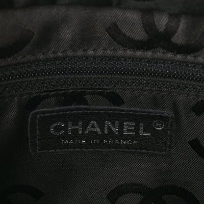 Chanel Calfskin Quilted Medium Cambon Tote Beige Black 6 of 10