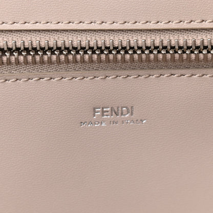 Fendi Vitello Ginevra Elaphe Monster Eyes Shopping Tote Grigio Polvere Naturale 7 of 10