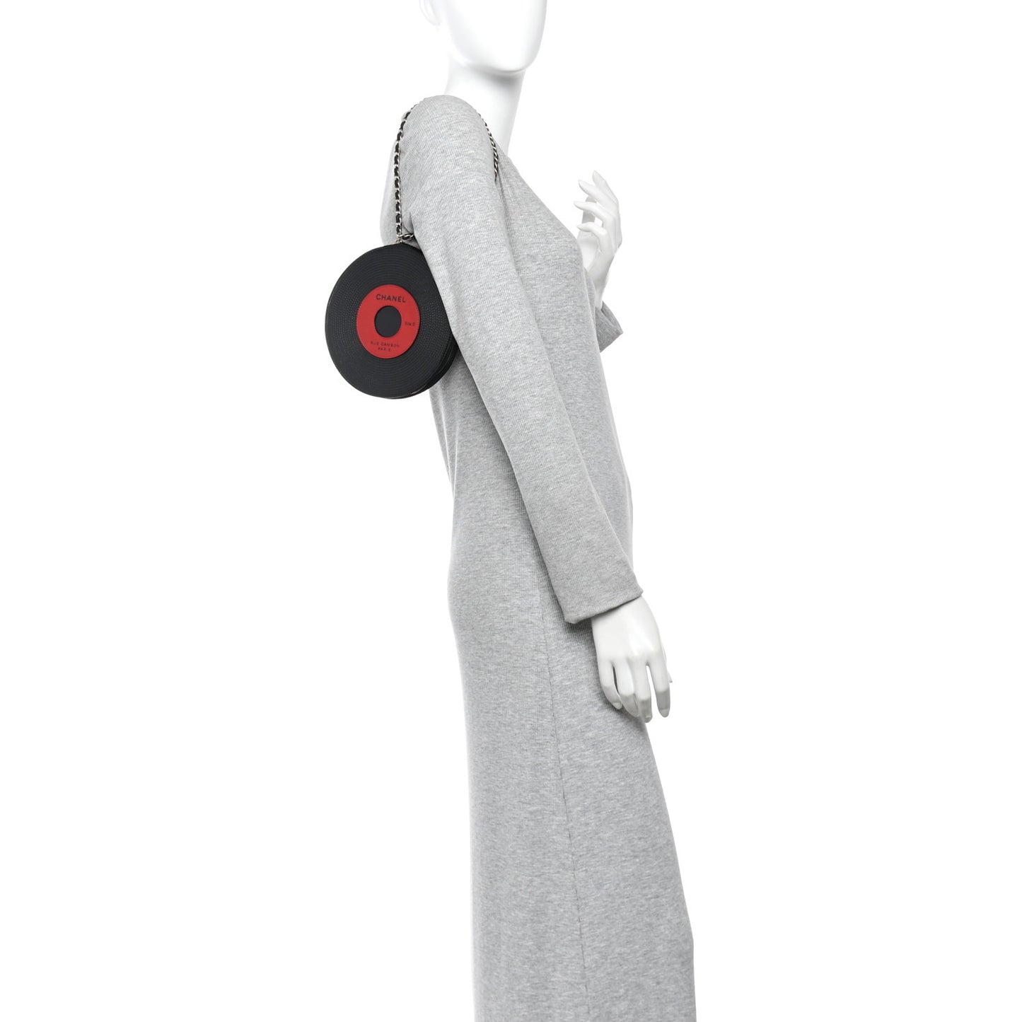 Patent Vinyl Record Clutch Black