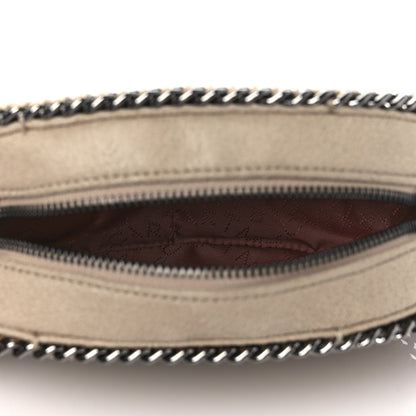 Stella McCartney Shaggy Deer Falabella Oval Crossbody Bag Beige 4 of 8