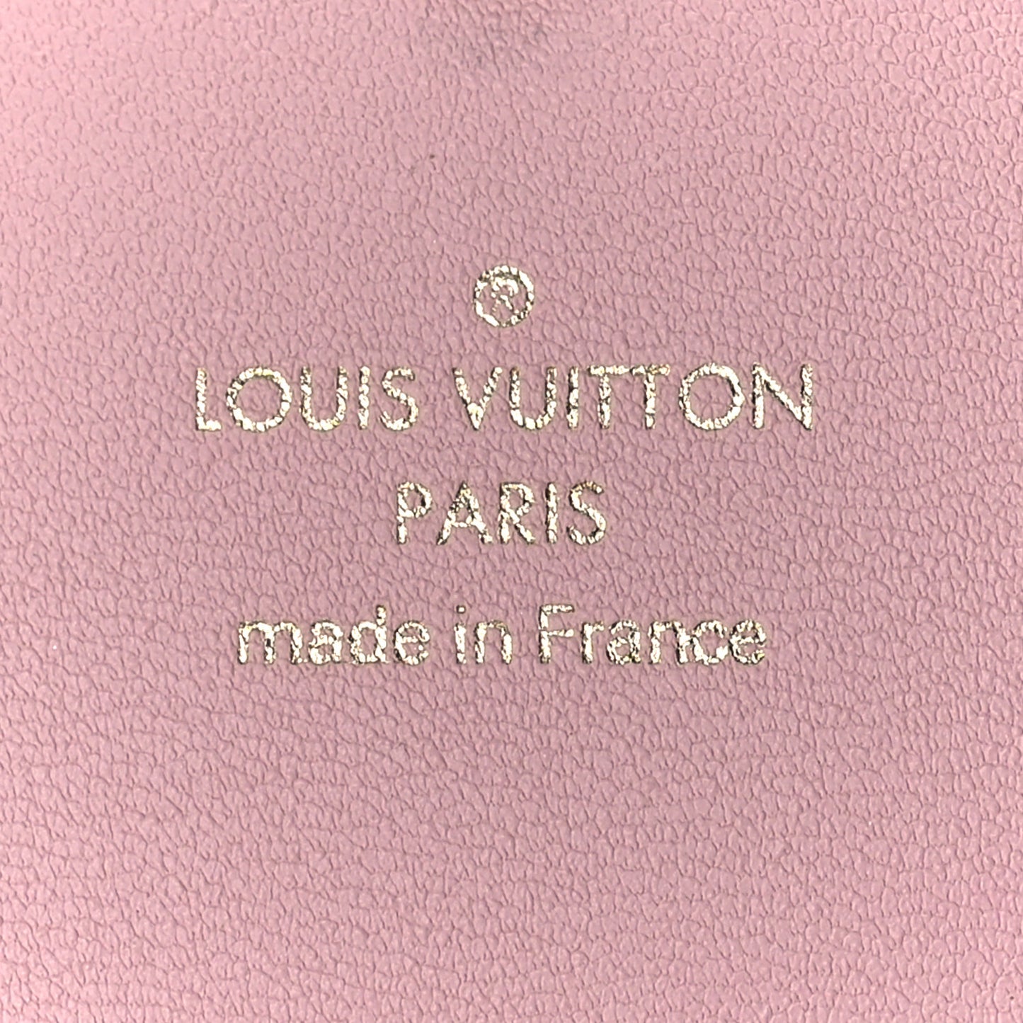 Monogram Large Kirigami Pochette Insert Rose Ballerine