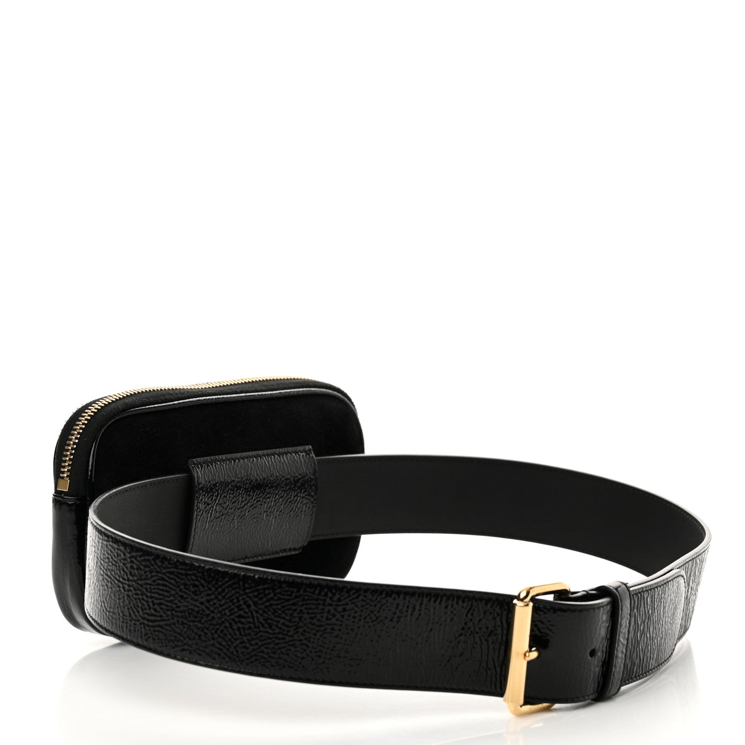 Gucci Suede Patent Ophidia Belted iPhone Case 85 34 Black 3 of 13