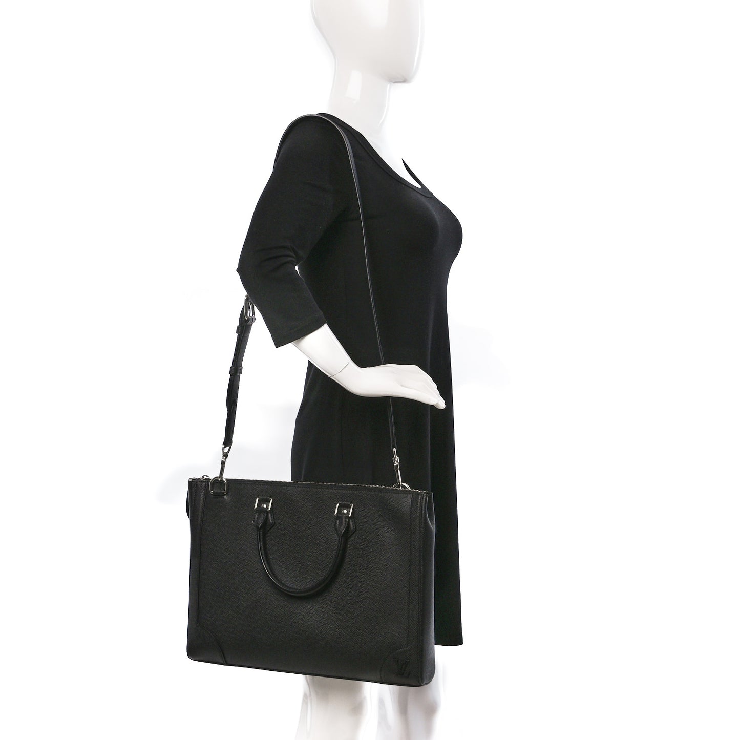 Taiga Slim Briefcase Black