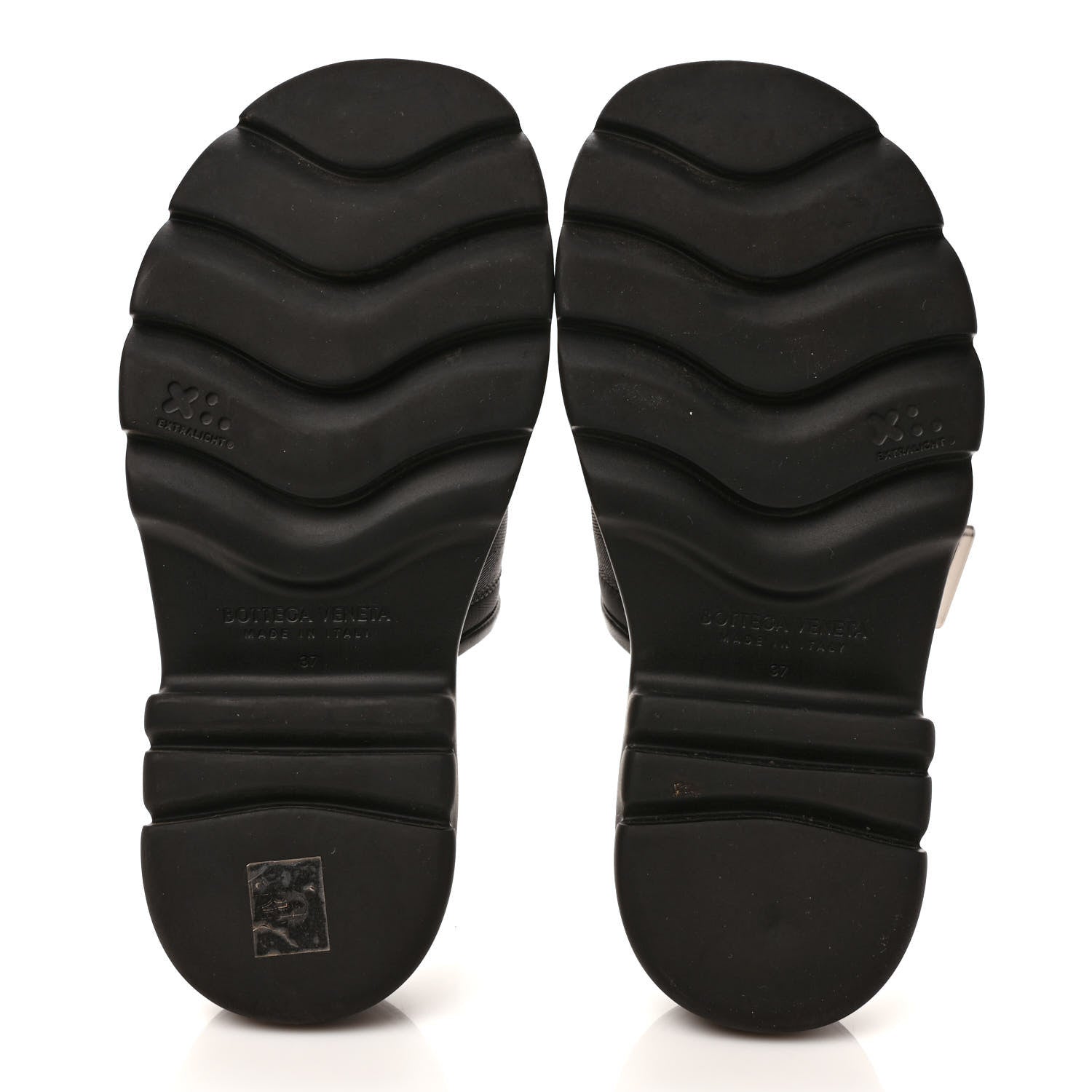 Bottega Veneta Nappa Flash 45mm Flat Sandals 37 Black 5 of 7