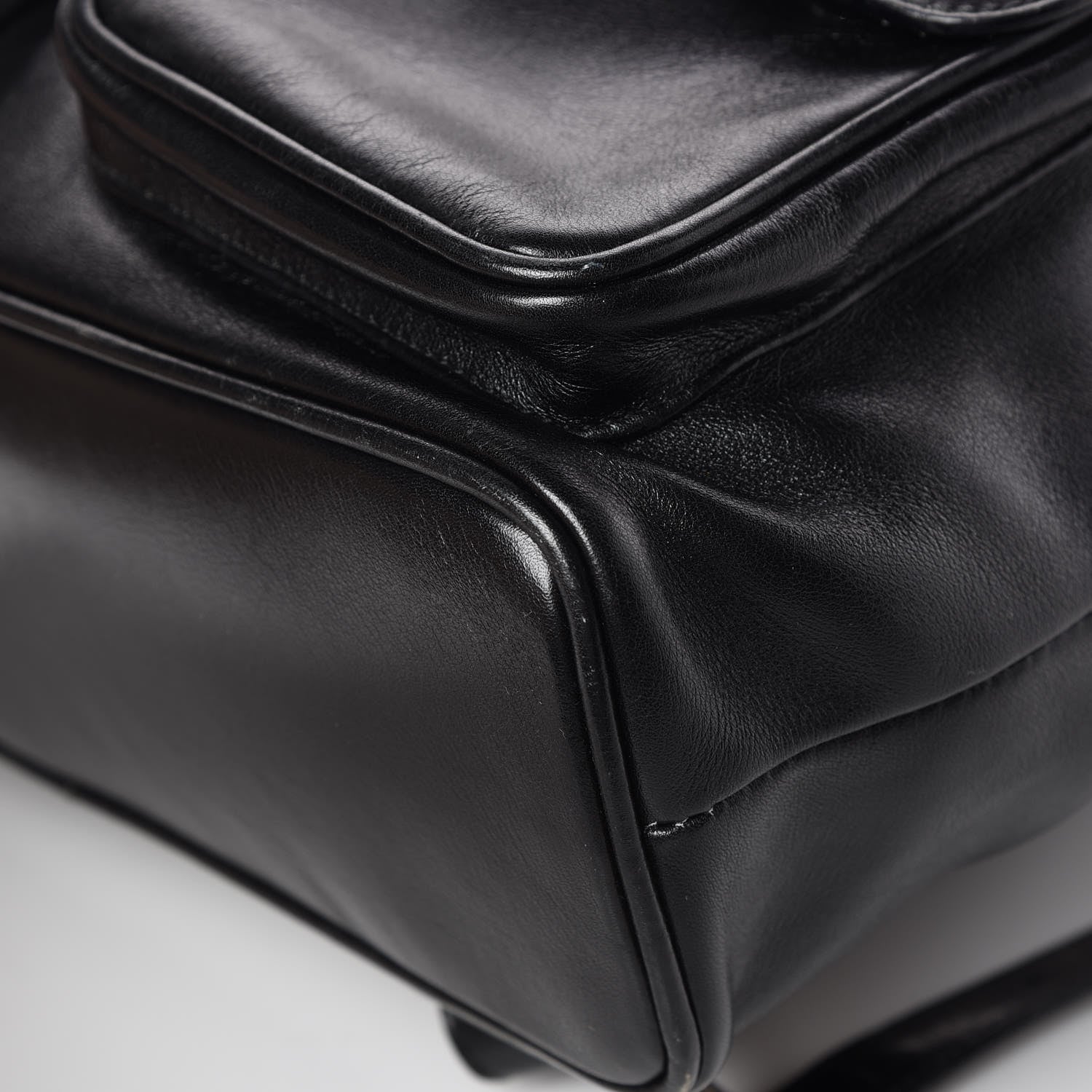 Gucci Calfskin Bamboo Backpack Black 11 of 18