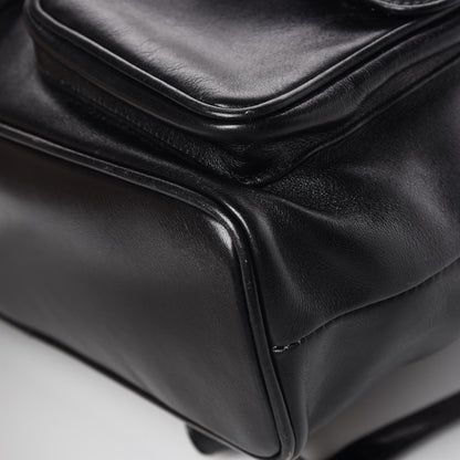 Gucci Calfskin Bamboo Backpack Black 11 of 18