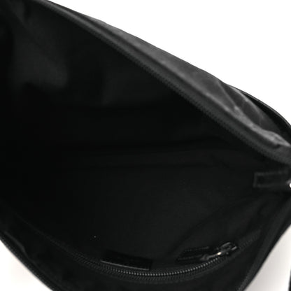 Gucci Monogram Calfskin Perforated Medium Flat Messenger Bag Black 5 of 14