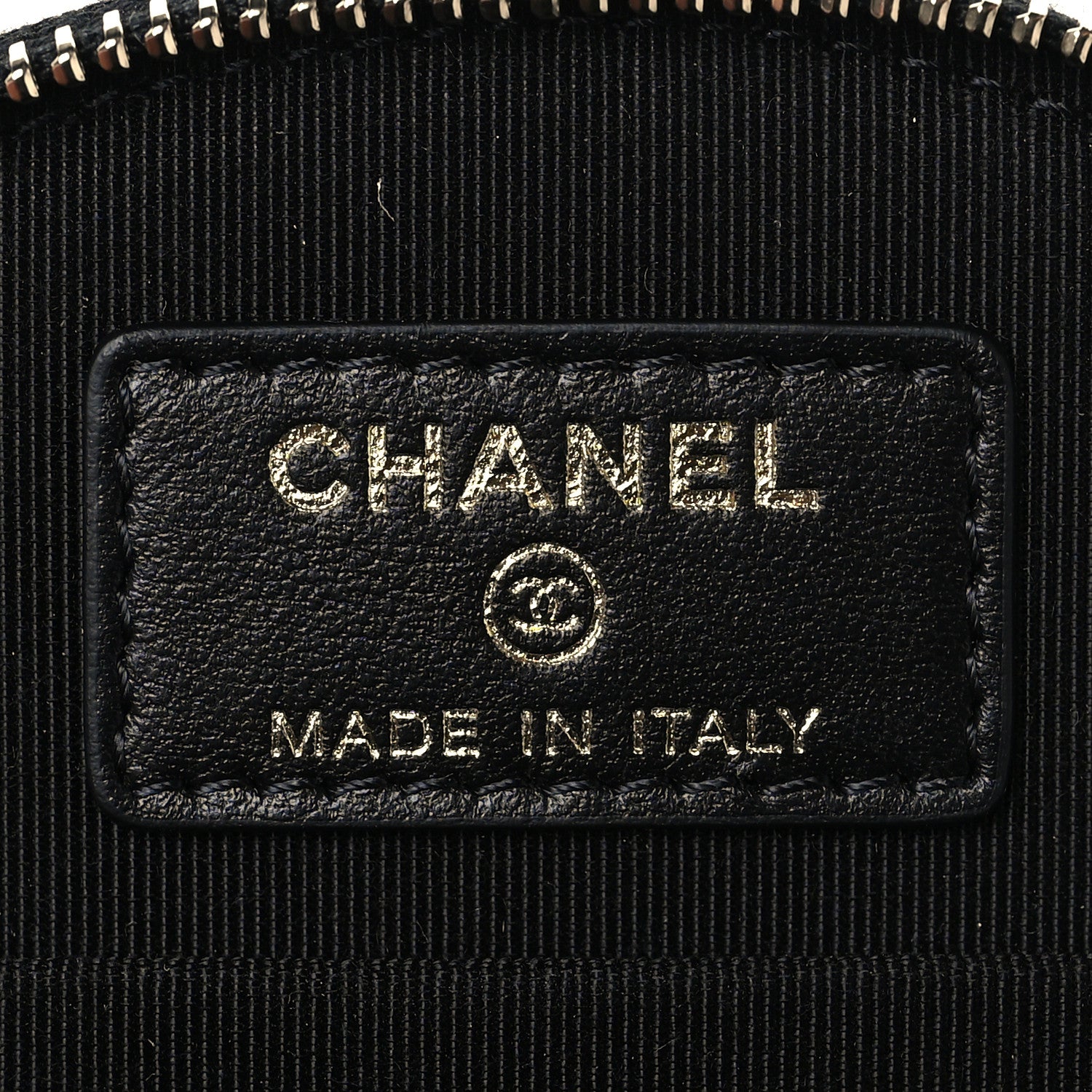 Chanel Caviar Quilted Round Handle With Care Vanity With Chain Black 6 of 11