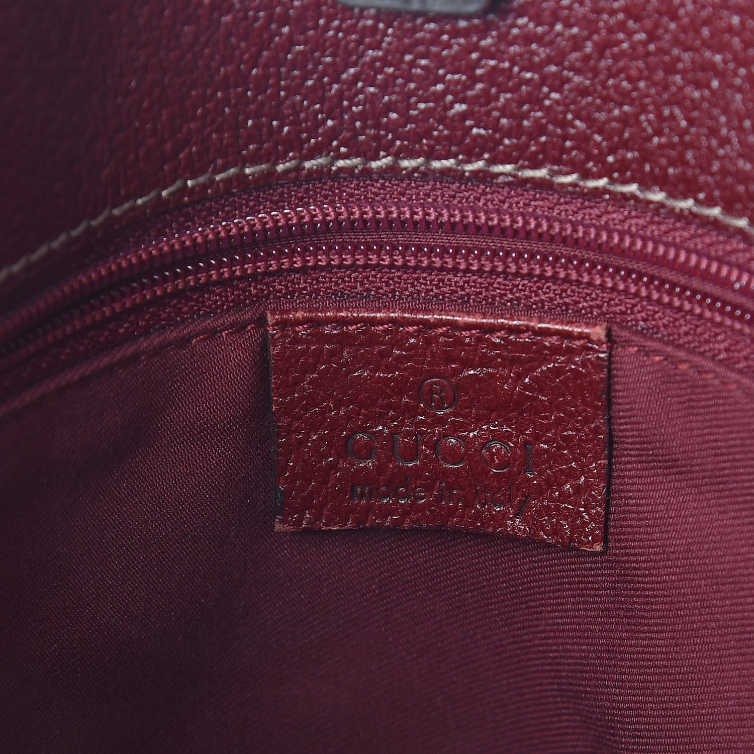Gucci GUCCIMonogramShoulderBagRed 6 of 9