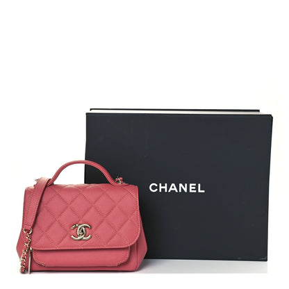 Chanel Caviar Quilted Small Business Affinity Flap Pink 11 of 11
