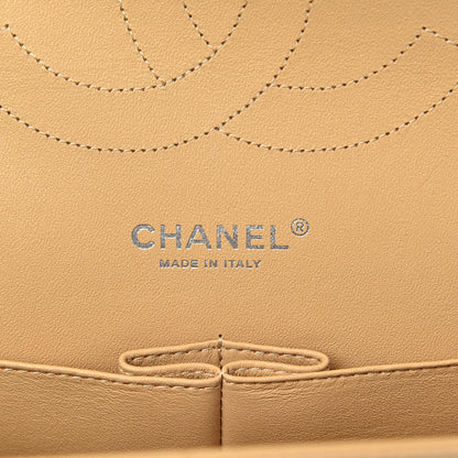 Chanel Caviar Quilted Jumbo Double Flap Beige 5 of 10