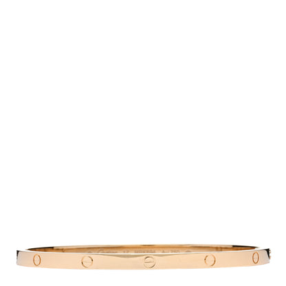 Cartier 18K Yellow Gold Small LOVE Bracelet 17 1 of 5