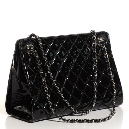 Chanel Patent Quilted Timeless CC Tote 3 of 7
