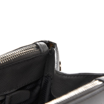 Prada Saffiano Medium Galleria Double Zip Tote Marmo 10 of 12