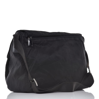 Prada Tessuto Nylon Messenger Bag Black 3 of 8