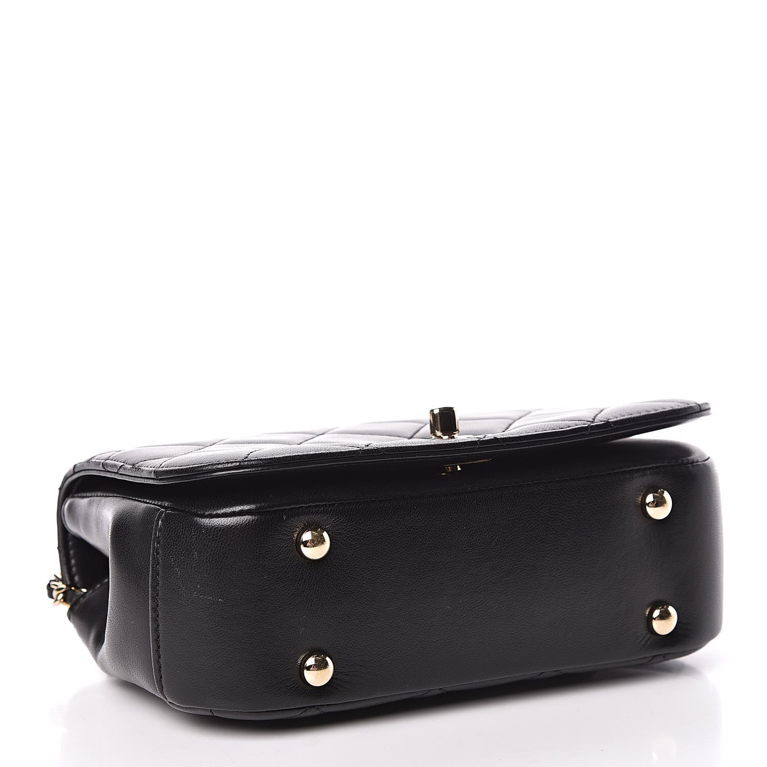 Chanel Lambskin Mini Carry Chic Flap Black 4 of 12